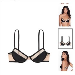 VS Unlined Mesh Demi Bra